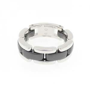 Chanel Ring Ceramic And 18K White Gold #336583C23B